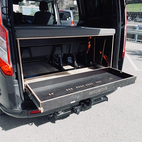 Camperlove Inicio Supercompact Cama Camper Ford Custom Transit
